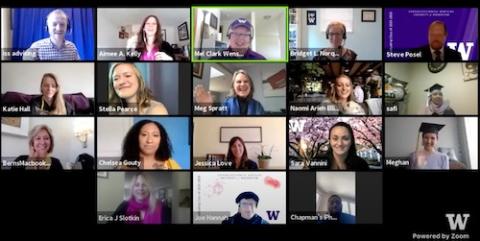 ISS Graduation Screen