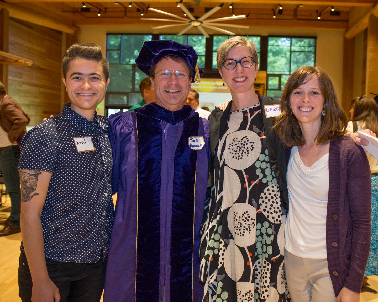 ISS Staff: Reed Garber-Pearson, Joe Hannah, Bridget Norquist, and Aimee Kelly